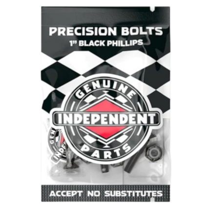 independent 1 inch black phillips